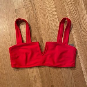 Red Aerie Bikini Top